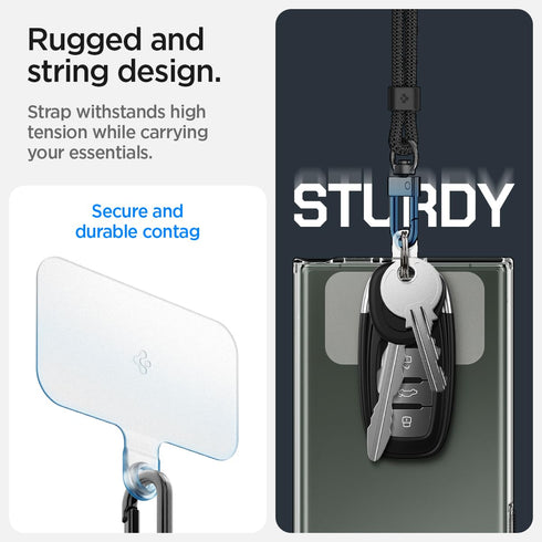 Spigen Spigen Universal Crossbody and Wrist Strap Set with ConTag